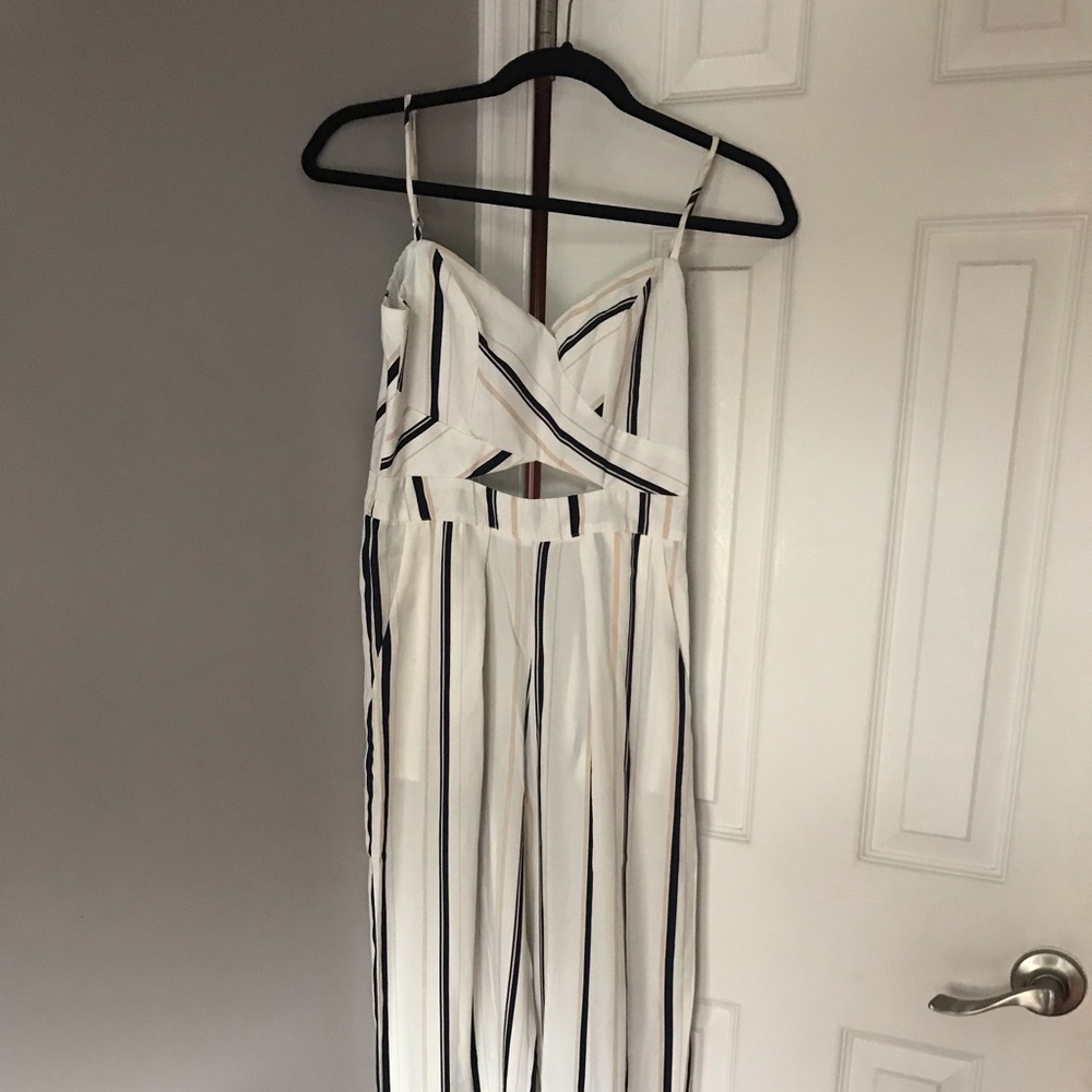 Striped Jumpsuit